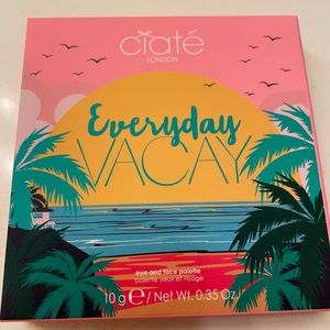CIATE LONDON EVERYDAY VACAY PALETTE eyeshadow, bronzer, blush, highlighter